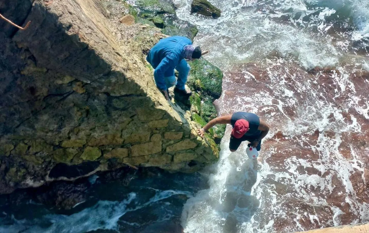 Realizan desazolve de ducto para atender desbordamiento de agua de la Laguna del Camarón hacia vialidades