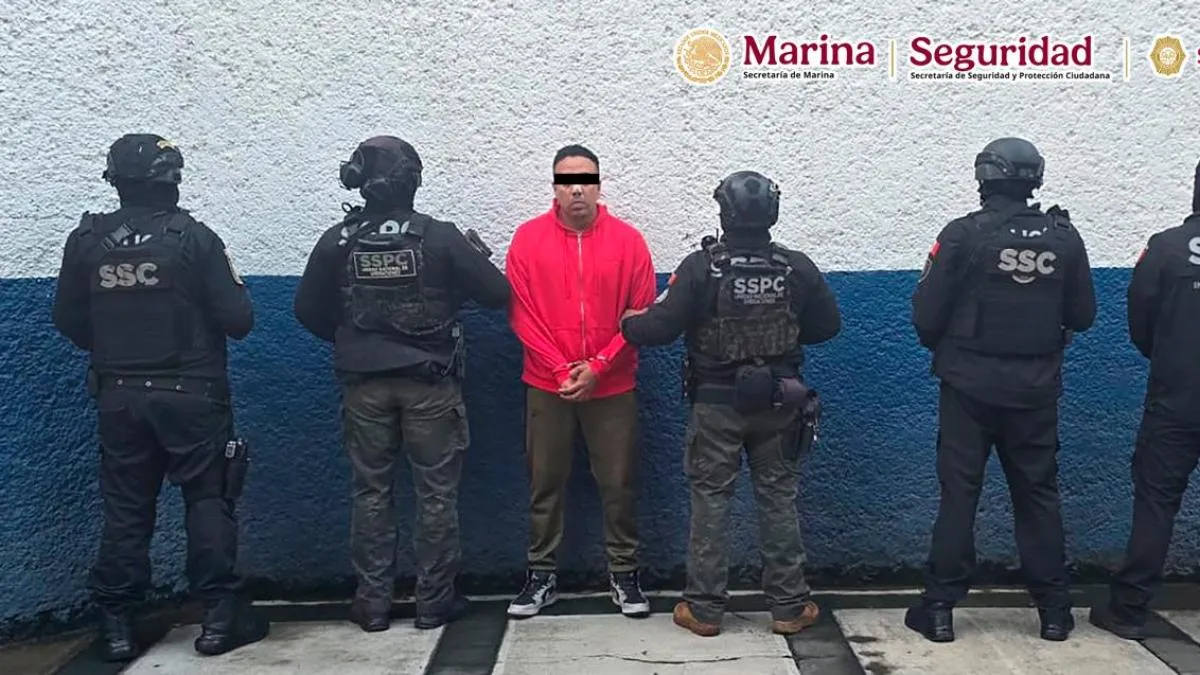 Detienen a integrante de La Unión Tepito tras cateo en Iztapalapa