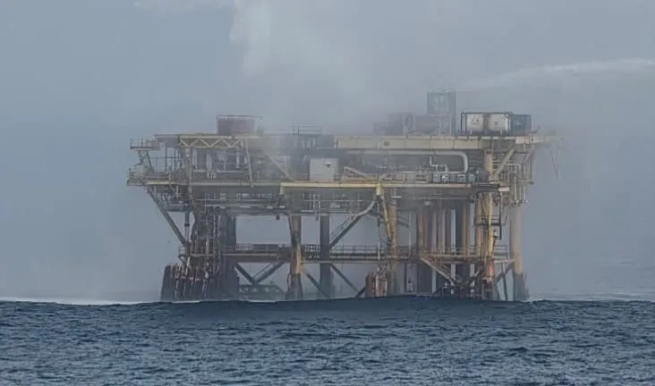 Plataforma no tripulada de Pemex en Ciudad del Carmen se incendia: ¿Qué pasó?