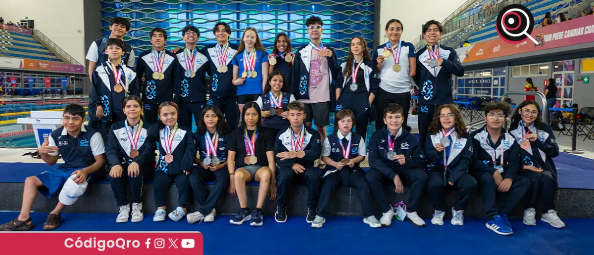 ¡Querétaro brilla con 214 medallas en la Paralimpiada Nacional 2026!