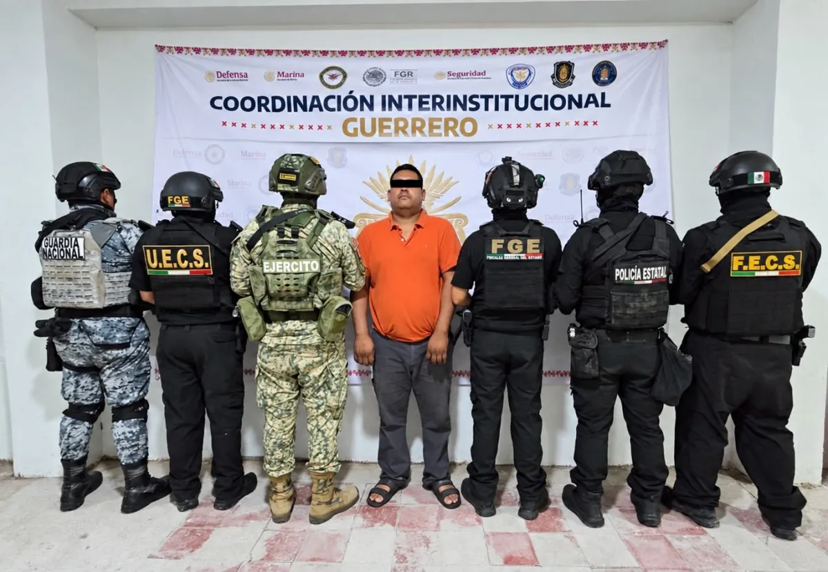 Exfuncionario de Copalillo, detenido por extorsión y nexo con Los Tlacos