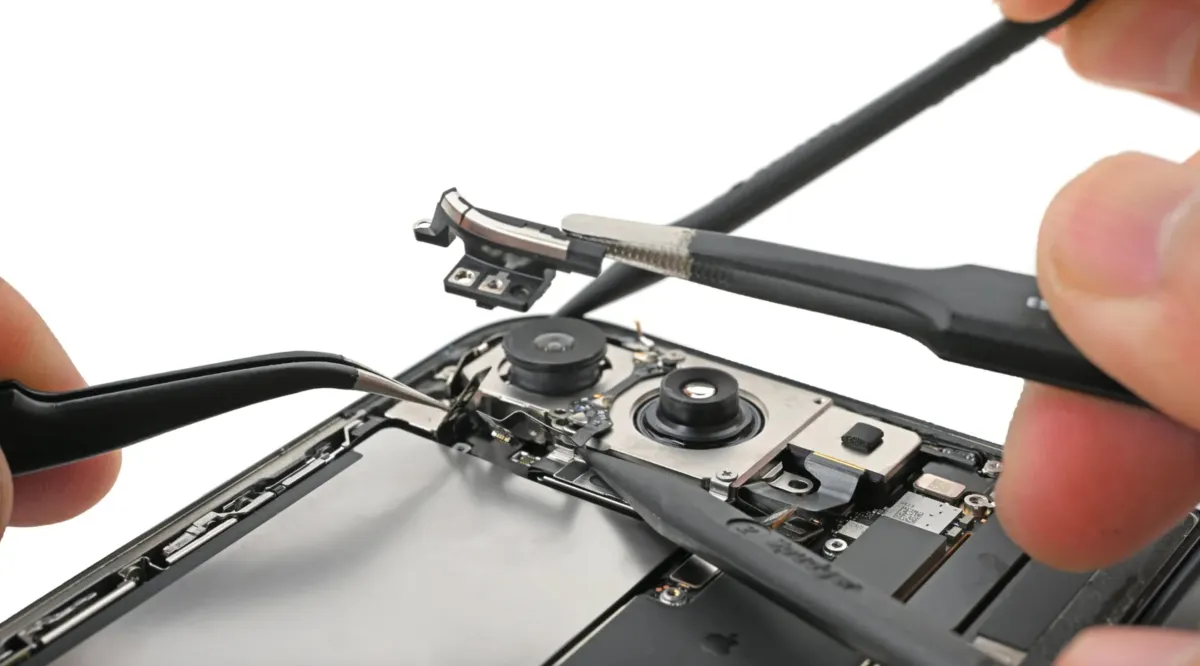 ¿“Crackgate” en el iPhone Duo? iFixit desarmó el teléfono plegable de Apple y reveló la posible causa de sus pantallas rotas