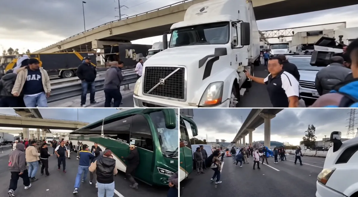 Deja lesionados choque entre automovilistas y manifestantes en Lerma
