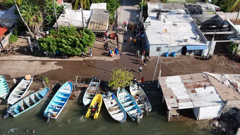 Prepara Salud Sinaloa operativo sanitario en zonas afectadas por lluvias