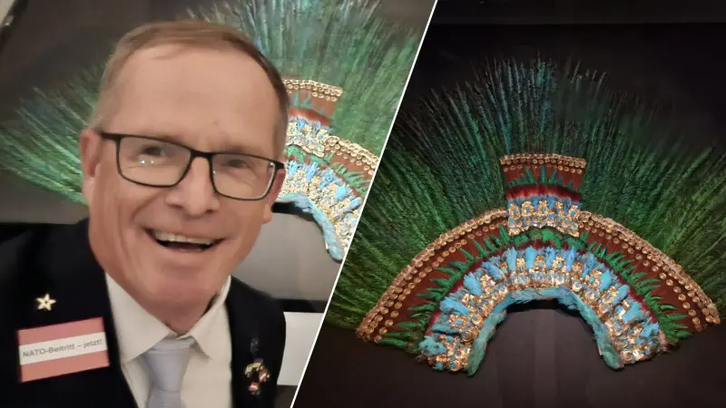¿Quién es el candidato presidencial de Austria que quiere devolver el Penacho de Moctezuma a México?