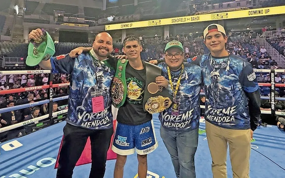 Un juarense, detrás de título mundial de boxeo