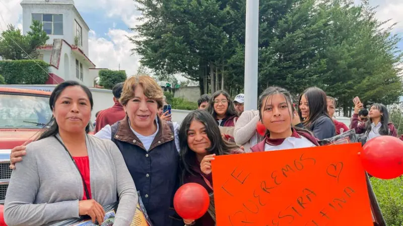 Delfina Gómez llega a mitad de gobierno con 65.7% de aprobación y ocupa sexto lugar nacional
