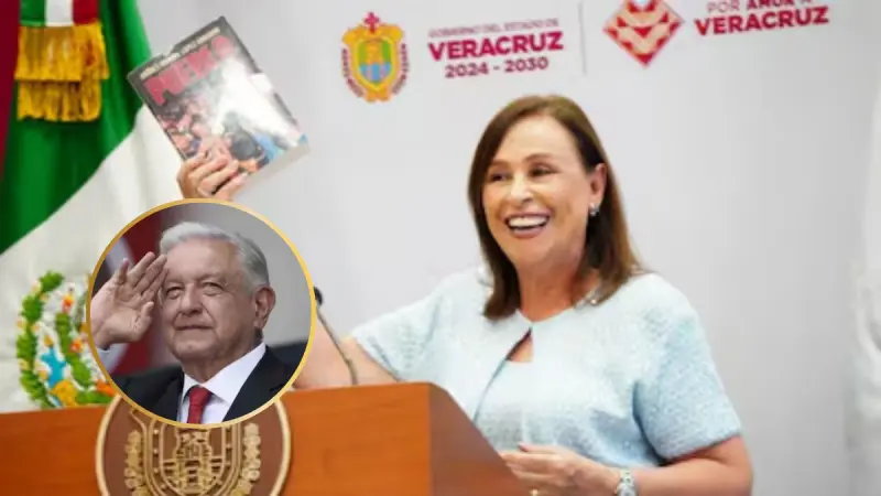 Rocío Nahle regala el nuevo libro de AMLO en Veracruz y destaca la dedicatoria a Claudia Sheinbaum como parte de la Cuarta Transformación