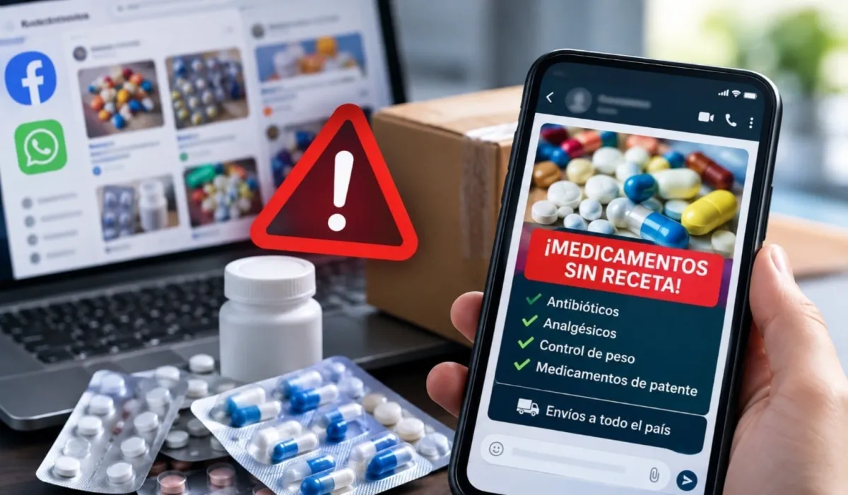 Crece la oferta ilegal de medicamento en redes