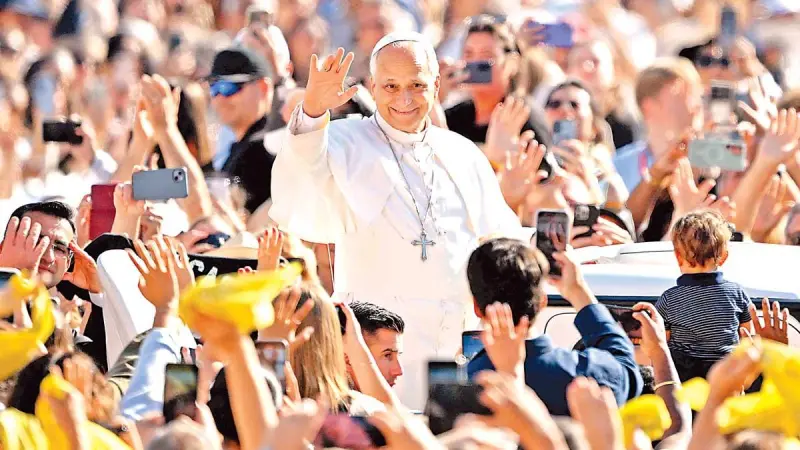 León XIV verificó en Francia un renacimiento: “Peregrino entre los peregrinos”