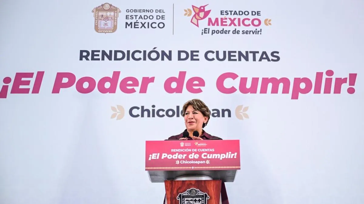 Delfina Gómez rinde cuentas ante más de 195 mil mexiquenses en cuatro regiones del Edoméx