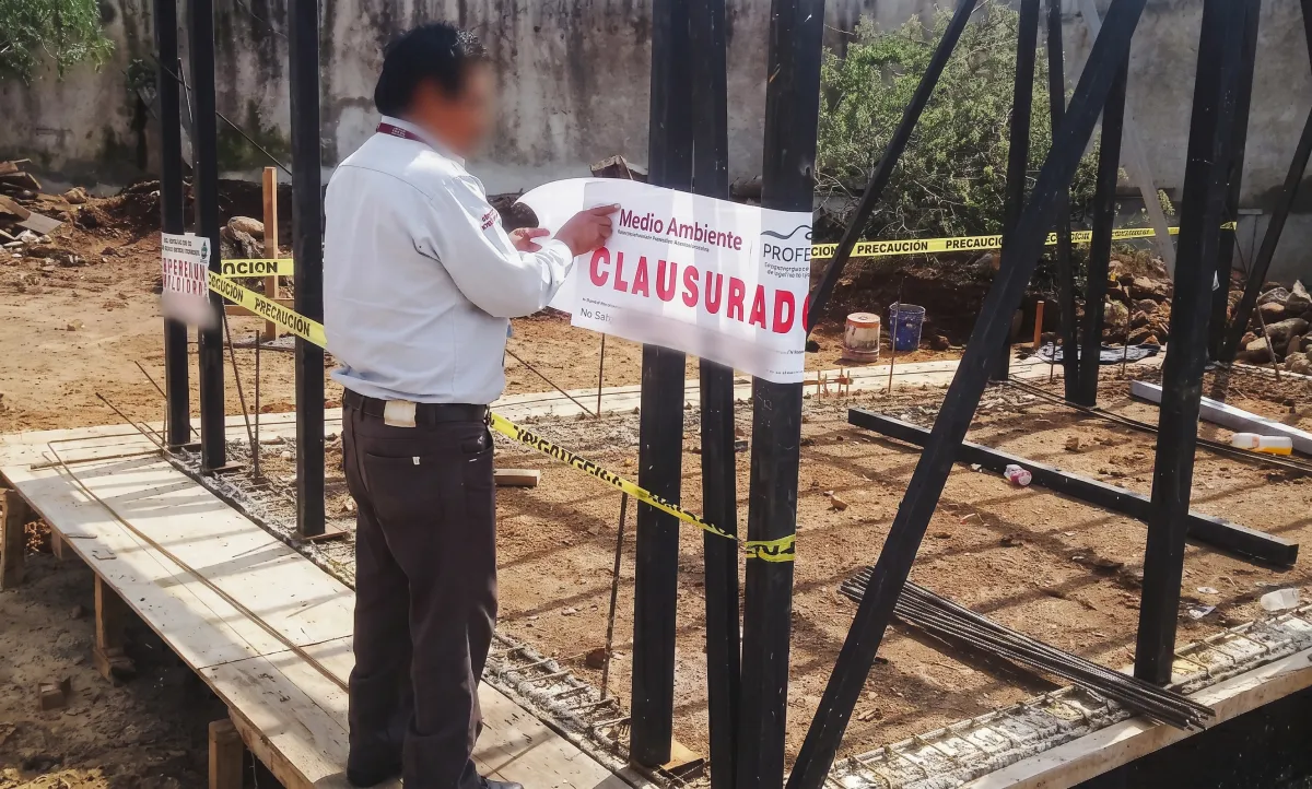 Clausura Profepa obras de complejo turístico en Tepoztlán