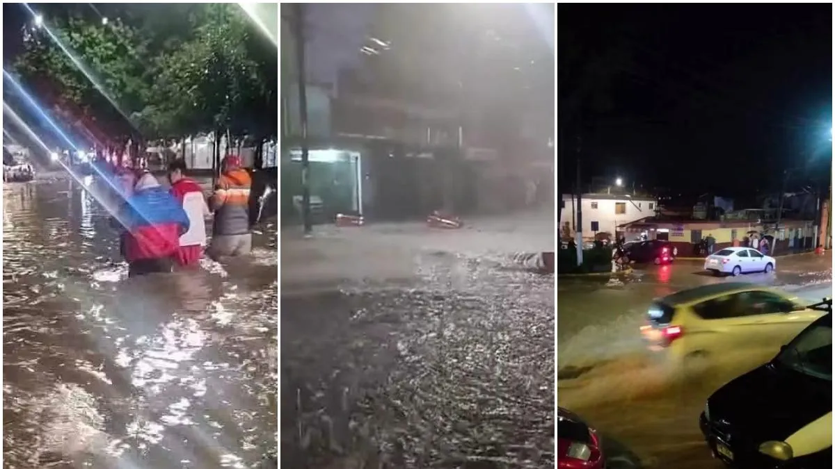 Lluvias torrenciales en Veracruz dejan dos muertos y daños en 12 municipios