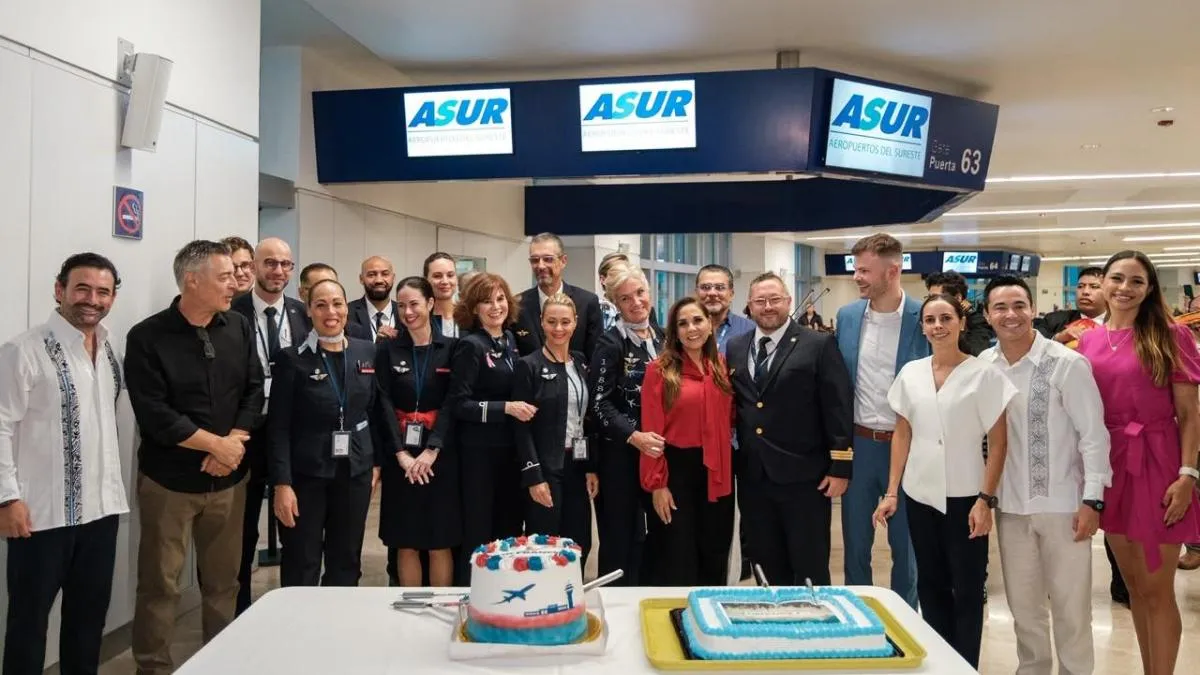 Cumple 15 años la ruta París-Cancún de Air France: Mara Lezama