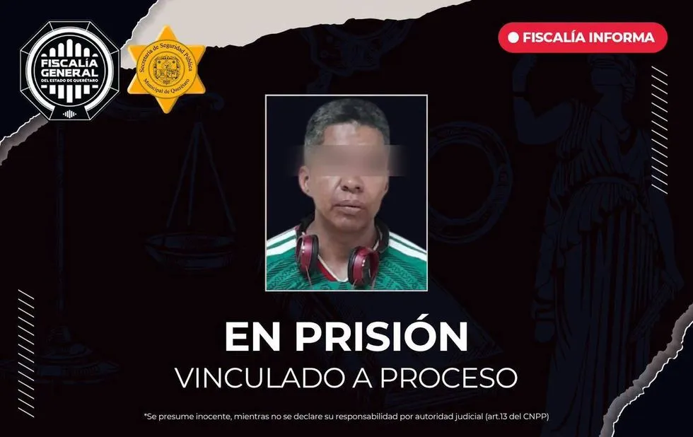 Vinculan a proceso a hombre que conducía moto robada en Querétaro