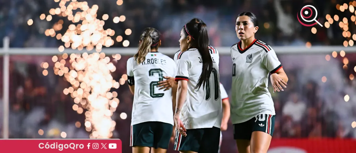 México femenil vence a Jamaica en el Estadio Corregidora