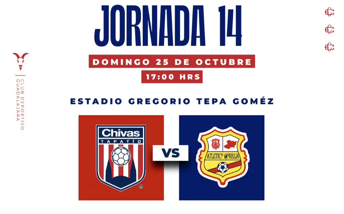 Cambia de fecha y sede el partido entre Tapatío y Atlético Morelia 