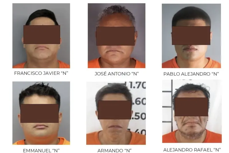 Dan más de 58 años de prisión a 6 por secuestro en San Andrés Tuxtla