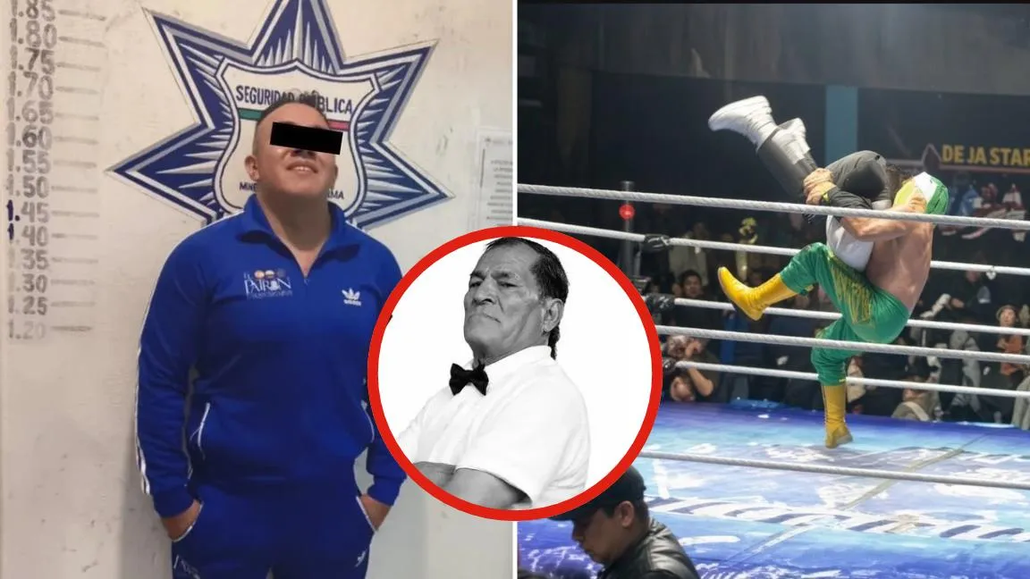 Muere El Búho Pineda en plena lucha libre: detienen al Hijo de Fishman tras martinete