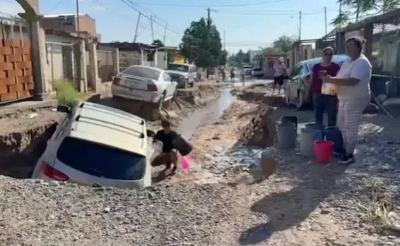 Lluvias vuelven a inundar viviendas en Ciudad Juárez; familias denuncian afectaciones recurrentes