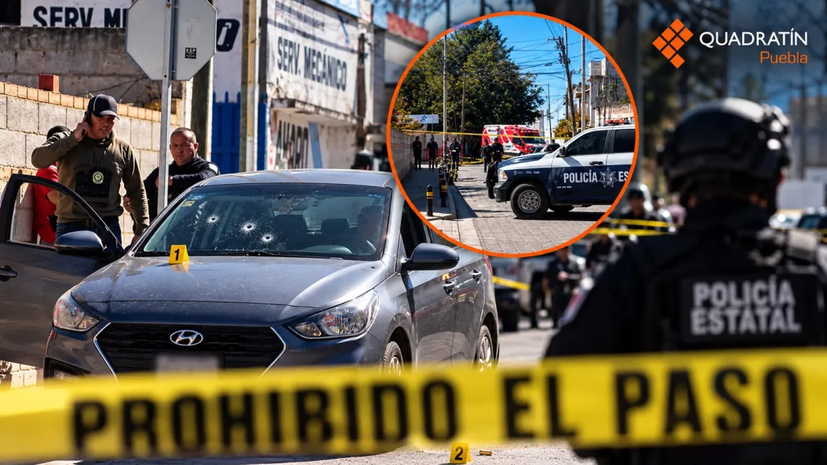Ejecutan a ministerial de la FGE en Tehuacán; investigaba robo de vehículos