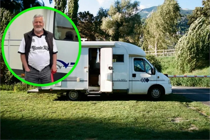 Juan Carlos, prejubilado a los 58 años, encontró la felicidad: "Me compré una casa rodante y he visitado más de 60 pueblos"