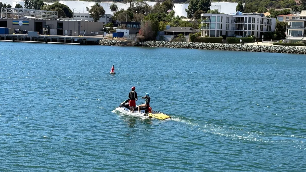 Realizan simulacro de rescate marítimo en bahía de San Diego
