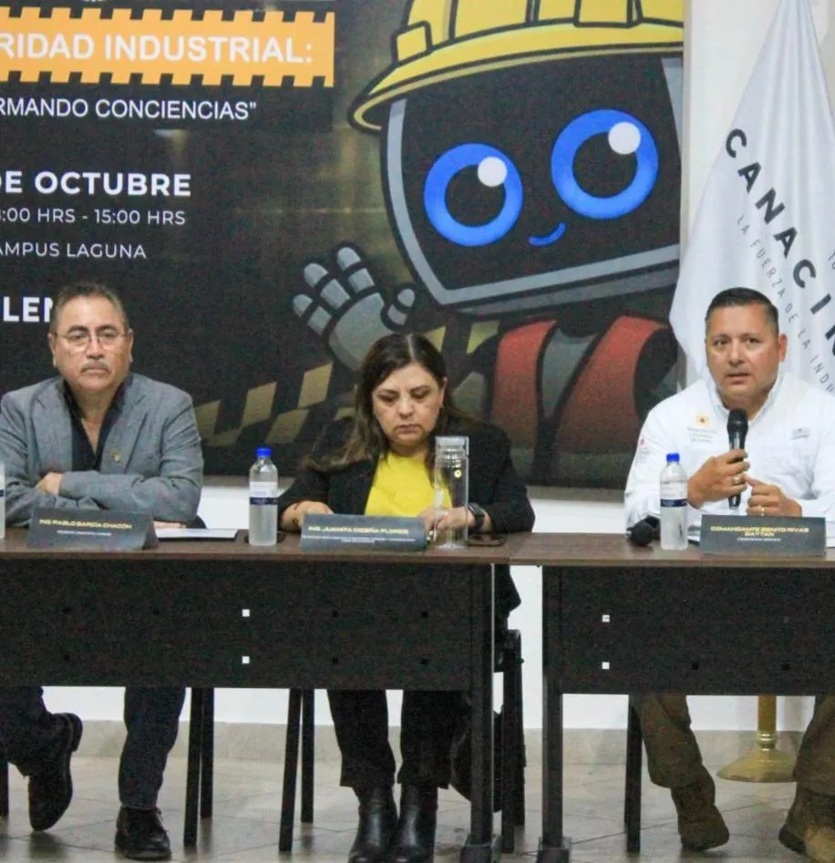 Tecnología e inteligencia artificial marcan agenda del Congreso de Seguridad Industrial en Torreón