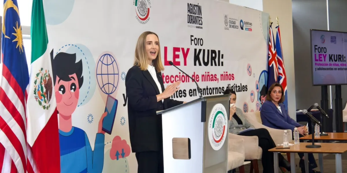 Lleva Querétaro al Senado discusión nacional sobre protección de la niñez en entornos digitales mediante la «Ley Kuri»