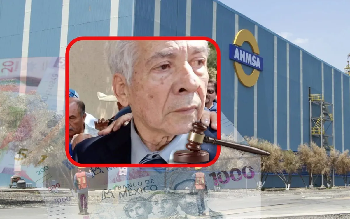 José Arturo Domínguez Arteaga ofreció mil 400 millones de dólares por AHMSA, pero solo depositó 5 mil pesos de los 56.3 millones de dólares exigidos como garantía; jueza lo denuncia ante la FGR y abre 90 días para negociar la venta con acreedores