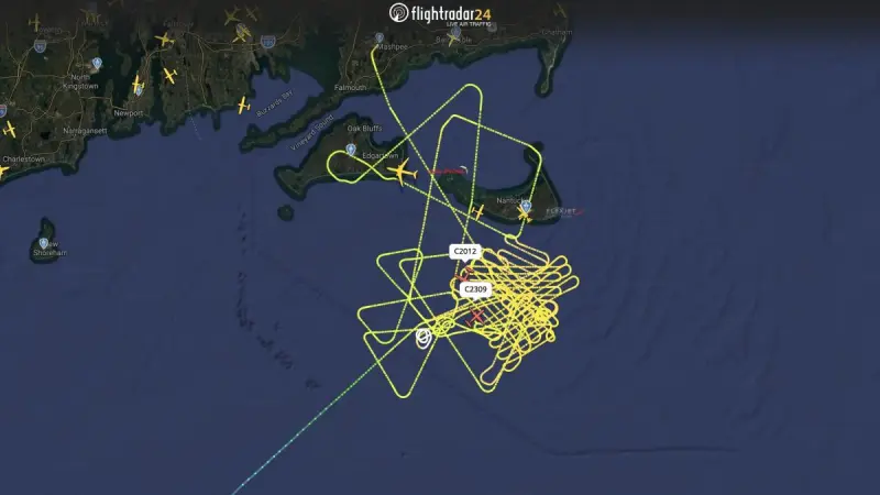 Desaparece avión frente a las costas de Massachusetts con seis personas a bordo