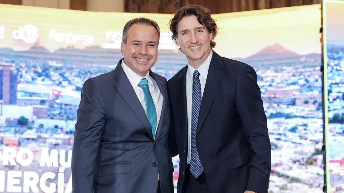 Justin Trudeau reconoce transición energética solar en Hermosillo