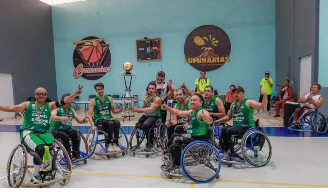 Torneo de básquetbol impulsará inclusión de atletas con discapacidad en SLP