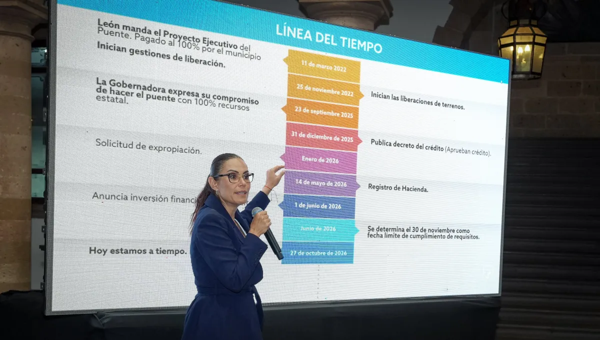 Anuncia Alejandra Gutiérrez liberación de predios para el puente del bulevar Aeropuerto; asegura que “hay tiempo”