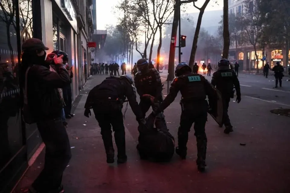 Desfigura granada policial rostro de francés de 14 años