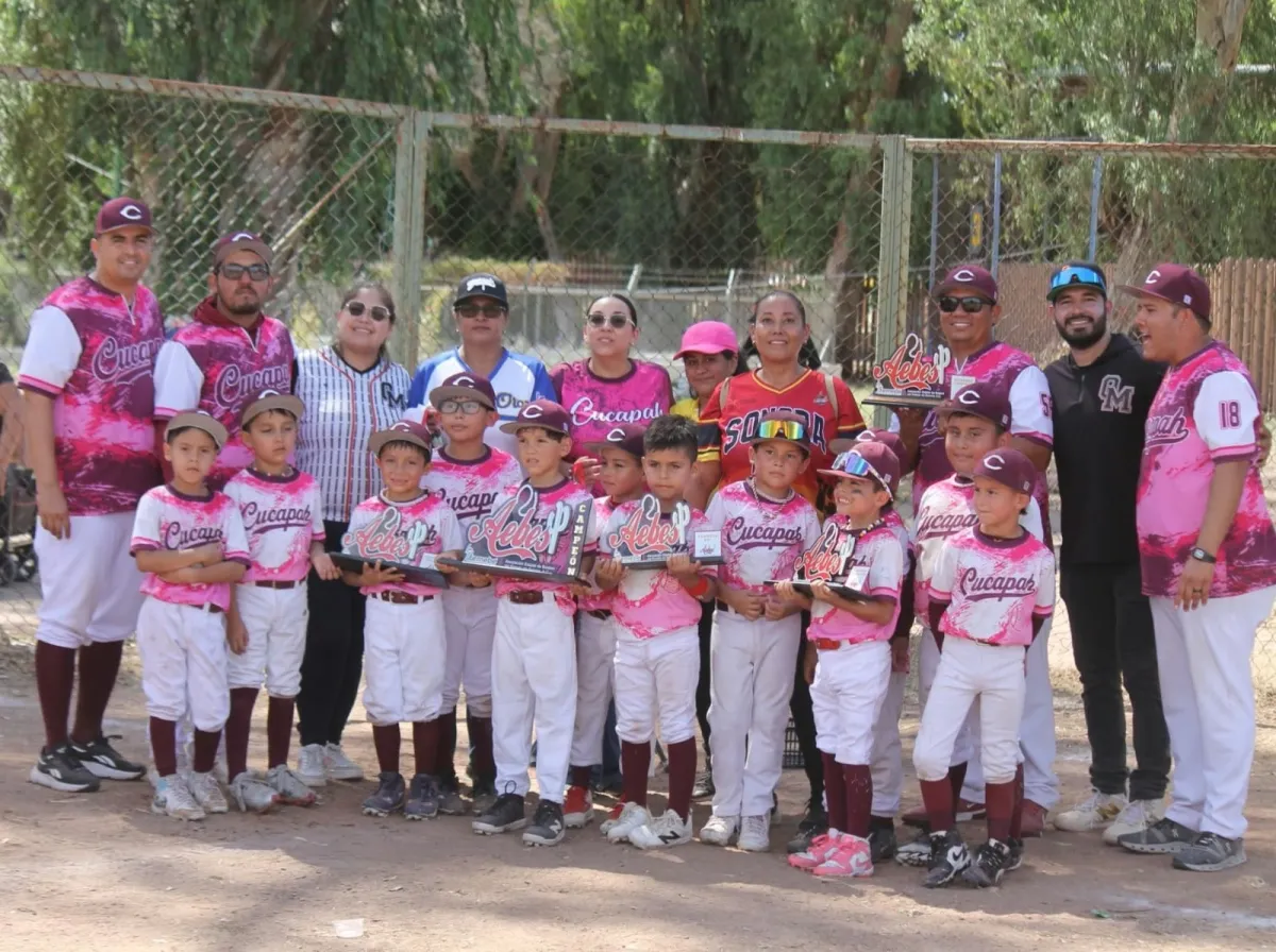Se corona Liga Cucapah en Campeonato Estatal de Beisbol 7-8 Años