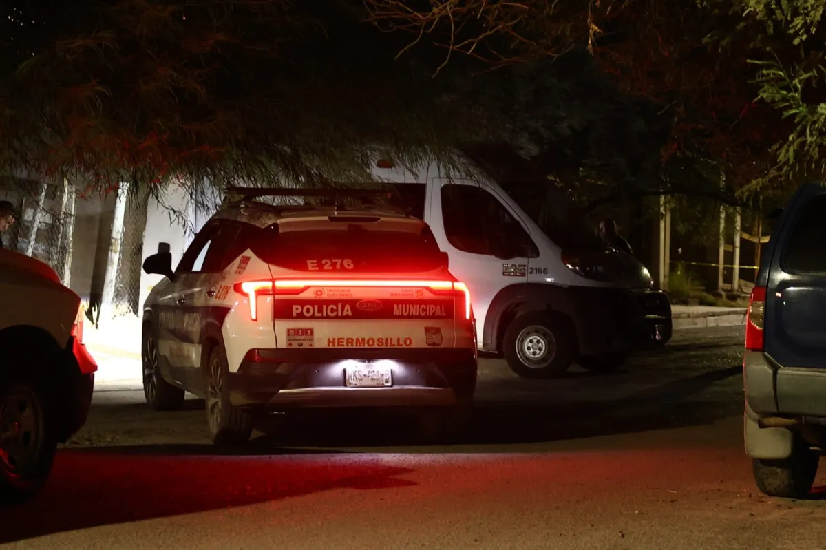 Hombre de 27 años resulta herido de bala dentro de una vivienda en la invasión Mirabal, al sur de Hermosillo