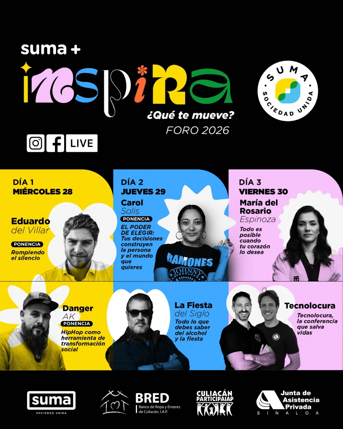 Presentan el foro SUMA + Inspira 2026 en Sinaloa