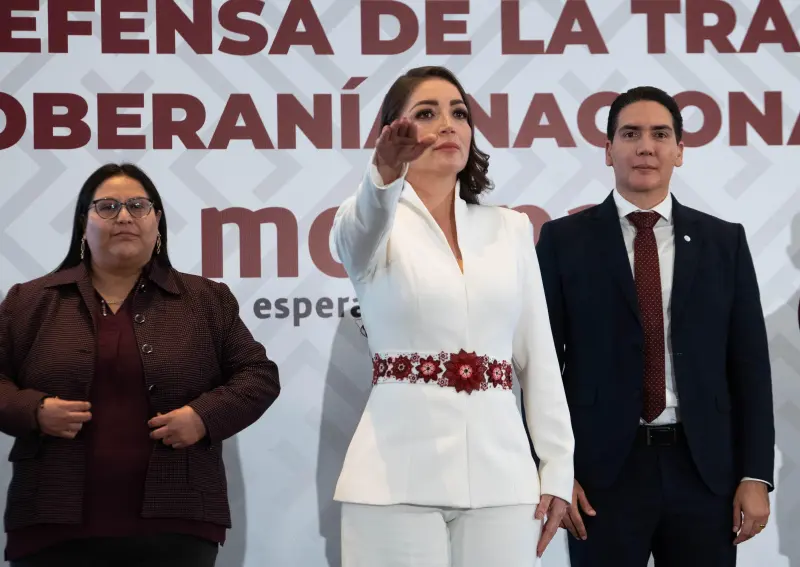 Morena y PVEM a respaldan a Jasmine Bugarín, aspirante a la Gubernatura de Nayarit