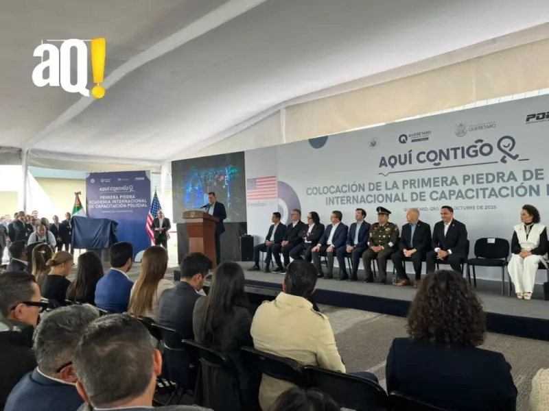 Inicia construcción de Academia Internacional de Capacitación Policial en Querétaro