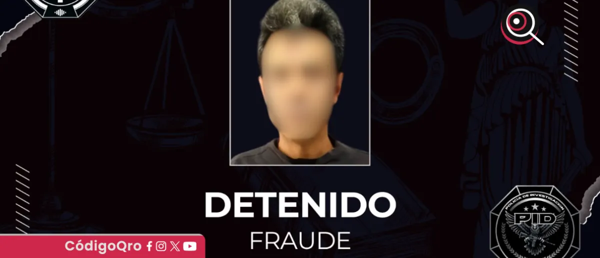 Detienen en Corregidora a Juvenal "N" por fraude con renta y venta de vehículos