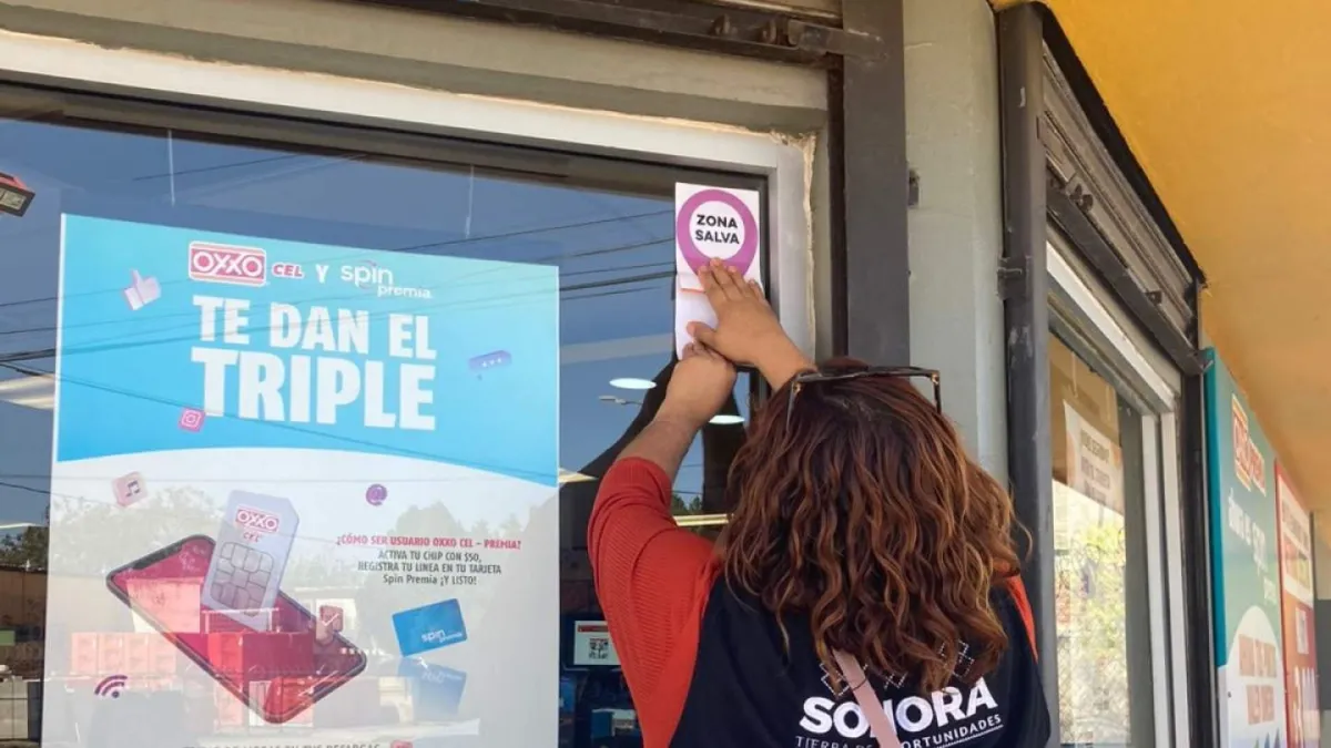Sonora cuenta con más de 3 mil Zonas Salva donde mujeres en riesgo pueden solicitar resguardo y apoyo ante situaciones de violencia