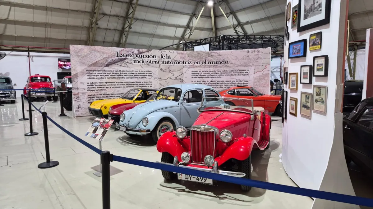 Desde un Mustang de edición limitada hasta autos de ‘El Santo’: Presentan el Pabellón del Automóvil en Mexicali