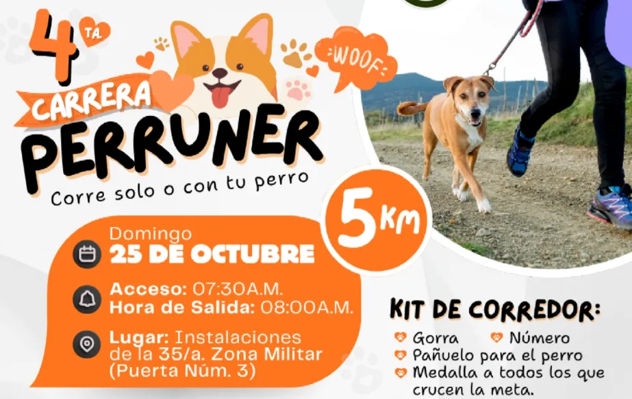 Anuncian carrera con causa en favor de las mascotas en Chilpancingo