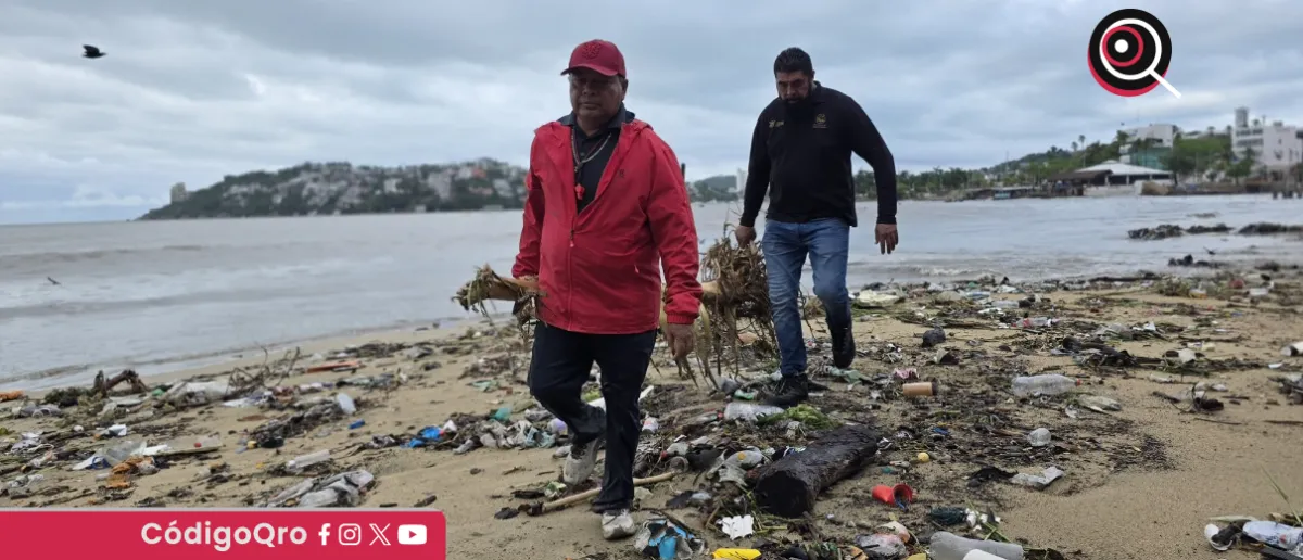 Guerrero reporta saldo blanco tras paso del huracán Simón; continúan labores de atención