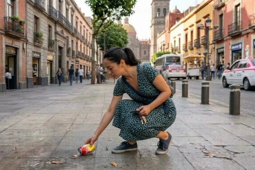 Según la psicología, las personas que recogen basura de otros no solo son limpios: consideran que el cuidado de las calles es una "responsabilidad compartida"