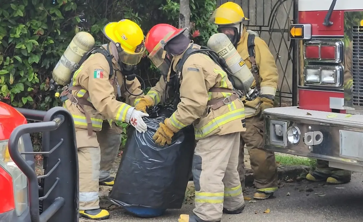 ¡Alerta en Chetumal! Fuga de gas revela químico peligroso en casa