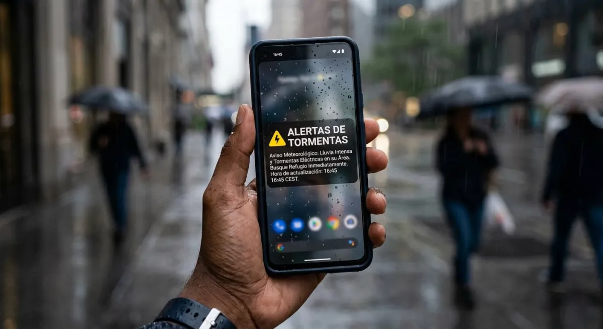 Celulares recibirán Alertas de Tormentas en México: Esto se sabe