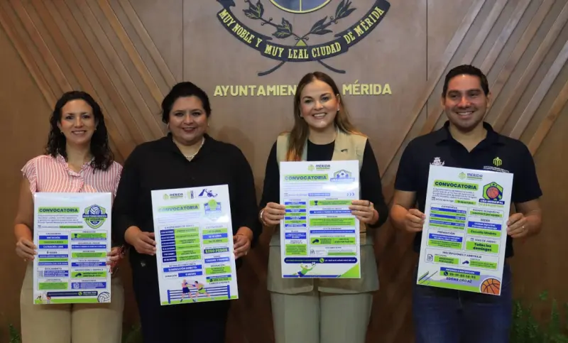 Presenta Cecilia Patrón las ligas deportivas municipales