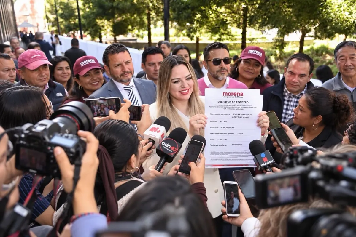 Va Morena por Huixquilucan; se registra Jennifer González
